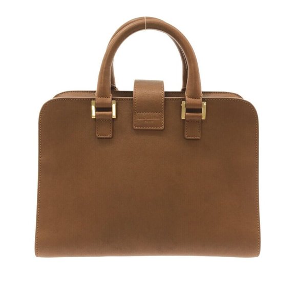 Saint Laurent Paris Baby Cabas 568853 Brown Leather - Handbag - Picture 8 of 10